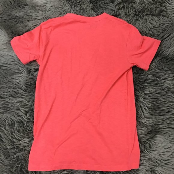 Manguun | Girl's Short Sleeve T-shirt | Coral | XLarge - Picture 3 of 3